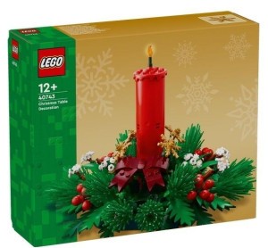 LEGO(R) ICONIC 40743 ŚWIĄTECZNA DEKORACJA STOŁU