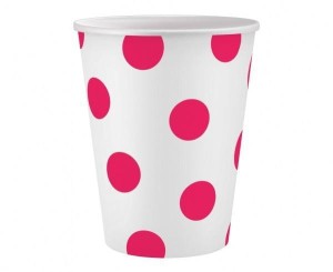 KUBECZKI PAP GROSZKI 250ML 6SZT