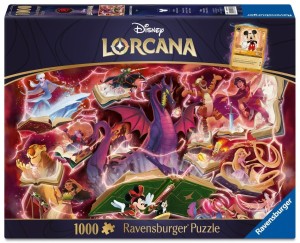 PUZZLE 2D: LORCANA RUBY 1000EL, RAVENSBURGER