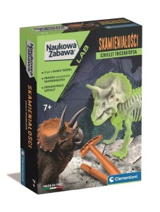 NAUKOWA ZABAWA. TRICERATOPS FLUORESCENCYJNY