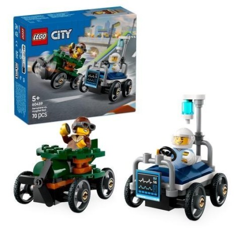 LEGO(R) CITY 60459 Zestaw wyścigówek: samolot...