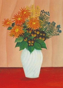 KARNET 17X14CM Z KOPERTĄ BOUGUET OF FLOWERS