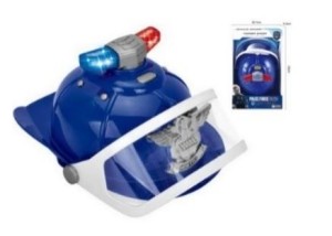 KASK POLICJANTA 34.5X20.5X14.5CM, MADEJ