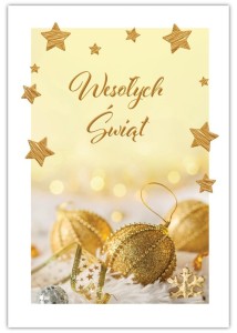 KARNET BOŻE NARODZENIE