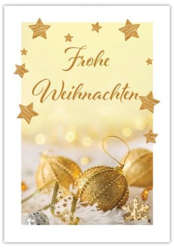 Karnet Boże Narodzenie Deutsch
