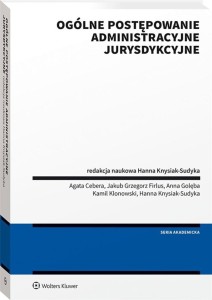 OGÓLNE POSTĘPOWANIE ADMINISTRACYJNE JURYSDYKCYJNE