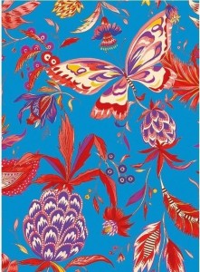 KARNET B6 Z KOPERTĄ PINEAPPLE PAISLEY