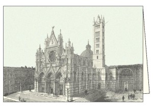 KARNET Z KOPERTĄ ITW 011 SIENA CATTEDRALE S. MARIA