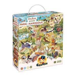 CZUCZU DZIKIE PUZZLE PARKI NARODOWE 6+