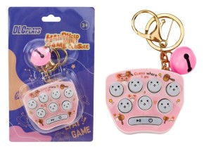 GRA ELEKTRONICZNA KIESZONKOWA RÓŻOWA, LEANTOYS