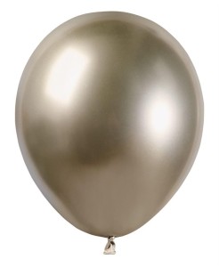 BALONY SHINY SZAMPAŃSKIE 13CM 100SZT