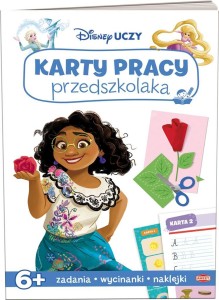 DISNEY UCZY. KARTY PRACY PRZEDSZKOLAKA