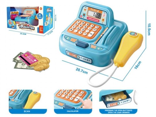 Kasa sklepowa kalkulator open box 25,5x17,5x14cm