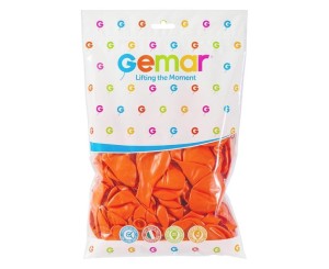 BALONY PASTEL POMARAŃCZOWE 100SZT