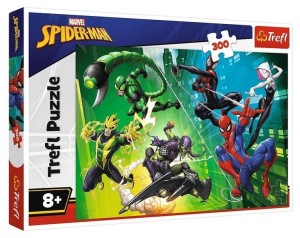 PUZZLE 300 W PAJĘCZEJ SIECI SPIDERMAN, TREFL