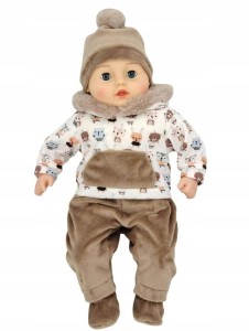 LALKA BOBAS MÓWI I ŚPIEWA 45CM, MARIOTOYS
