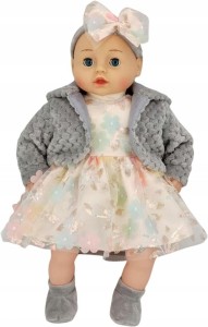LALKA BOBAS MÓWI I ŚPIEWA 45CM, MARIOTOYS