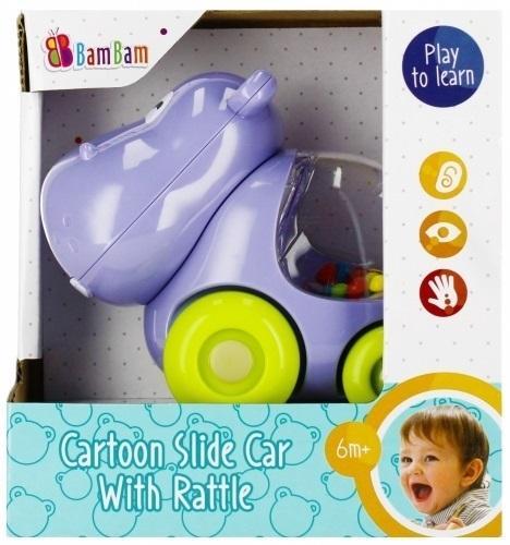 Grzechotka pojazd hipcio, BAM BAM