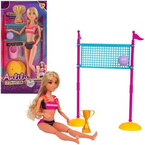 LALKA Z AKCESORIAMI SPORTOWYMI, TRIFOX