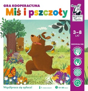 KAPITAN NAUKA. MIŚ I PSZCZOŁY. GRA KOOPERACYJNA