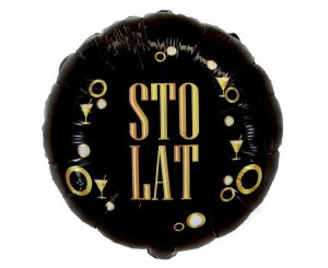 BALON FOLIOWY STO LAT 46CM