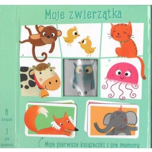MOJE PIERWSZE KSIAŻECZKI - MOJE ZWIERZĄTKA