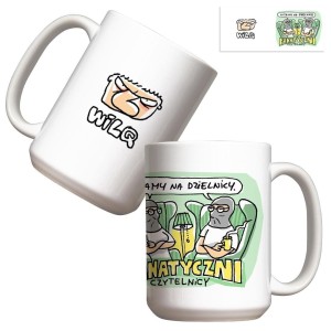 KUBEK - WILQ FANTATYCZNI CZYTELNICY 440ML, MOLOM