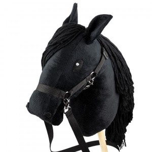 HOBBY HORSE SKIPPI. KOŃ NA KIJU CZARNY