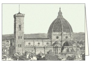 KARNET Z KOPERTĄ ITW 006 FIRENZE CATTEDRALE S.MARI