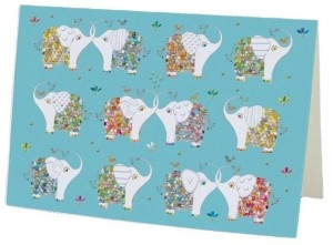 KARNET B6 + KOPERTA MO5876T-3 SŁONIKI