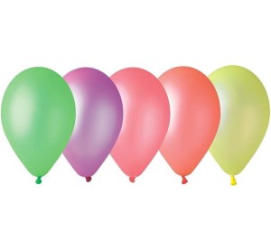 BALONY DISCO 13CM 5SZT