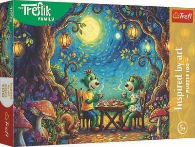 Puzzle 100 Spotkanie w kawiarni, Trefl