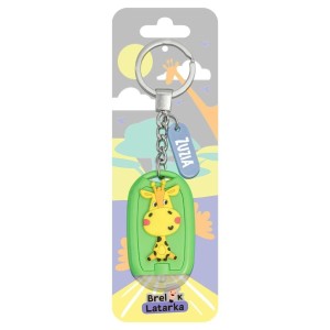 BRELOK 3D Z LATARKĄ - ZUZIA, BE-HAPPY GIFTS