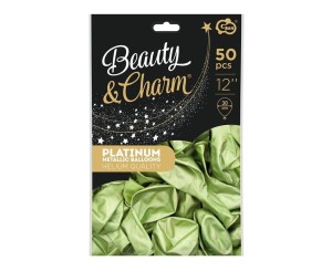 BALONY BEAUTY&CHARM PLATYNOWE 30CM 50SZT