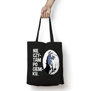 TORBA BAWEŁNIANA - NIE CZYTAM PO CIEMKU
