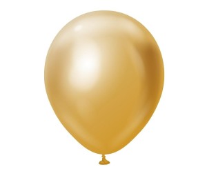 BALONY MIRROR GOLD 50SZT