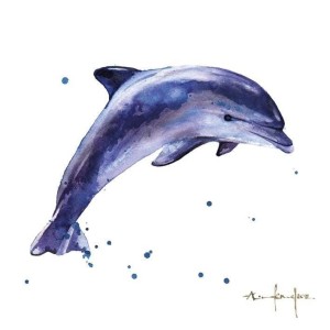 KARNET KWADRAT MAŁY Z KOPERTĄ THE LEAP