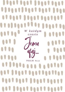 A KARTKA SKŁADANA - W KAŻDYM CZASIE ST