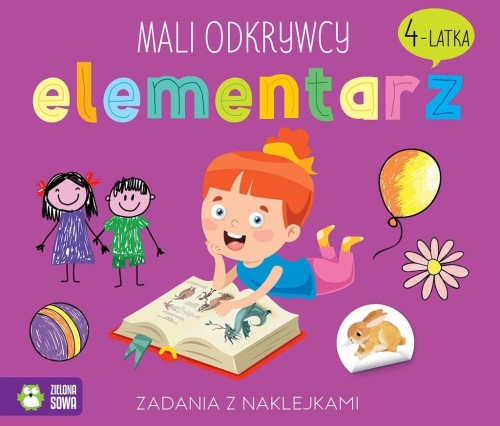Mali odkrywcy. Elementarz 4-latka, Justyna Tkocz