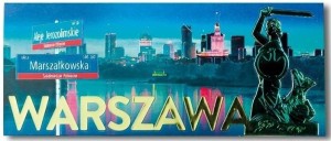 MAGNES I LOVE POLAND WARSZAWA ILP-MAG-C-WAR-06