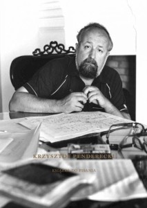KRZYSZTOF PENDERECKI. KSIĄŻKA DO PISANIA