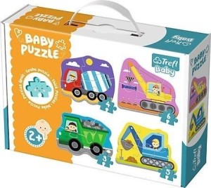 PUZZLE BABY CLASSIC - POJAZDY NA BUDOWIE TREFL