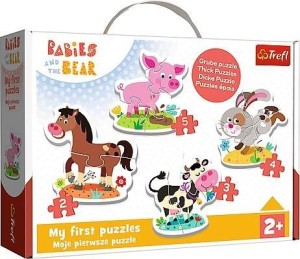 PUZZLE BABY CLASSIC - NA FARMIE TREFL, TREFL