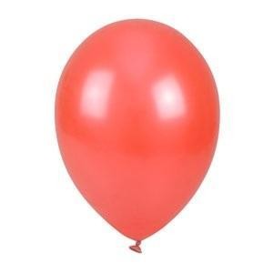 BALONY METALIZOWANE CZERWONE 25CM 100SZT