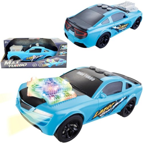 Auto z napędem, światłem i dźwiękiem, Trifox