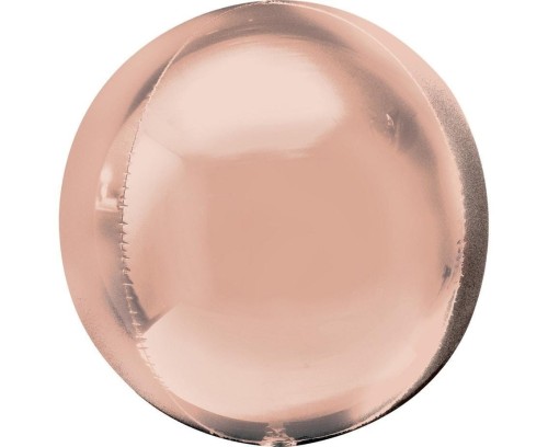 Balon foliowy kula Jumbo różowo-złota