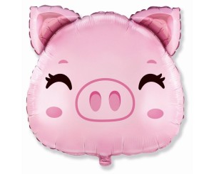 BALON FOLIOWY ŚWINKA 60CM