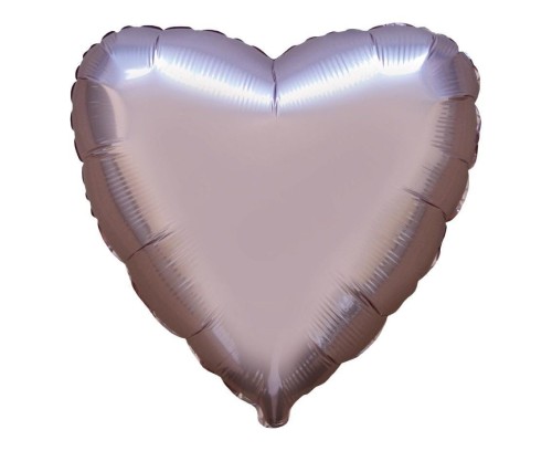 Balon foliowy 46cm erce satynowy pieczarkowy