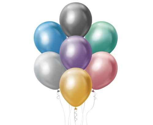 Balony Mirror Assorted 50szt