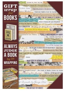 GIFT WRAP PAPIER DO KSIĄŻKI READING LIST, IF
